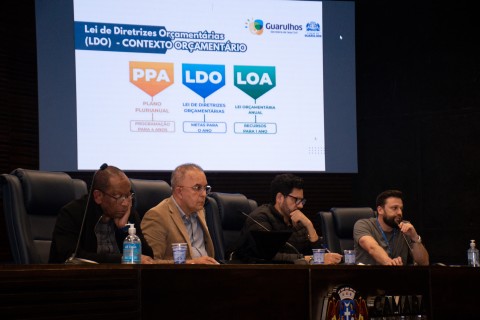 Casa Civil realiza audiência da LDO 2027 na Câmara