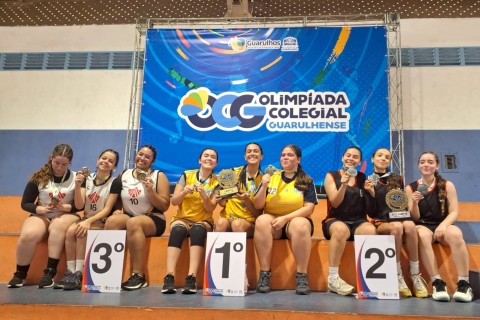 Olimpíada Colegial Guarulhense define campeões em damas, xadrez e basquete 3x3