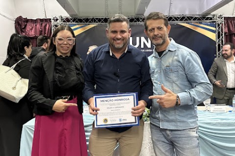 Noite de solenidades: Universidade Guarulhos(UNG) agracia comunicadores com Menção Honrosa.