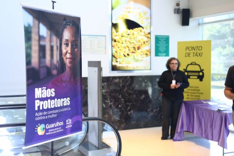 Campanha de conscientização sobre violência doméstica atinge mais de mil pessoas em shopping
