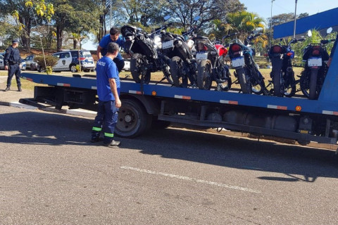 Motos são apreendidas por barulho excessivo e manobras perigosas no cemitério da Vila Rio