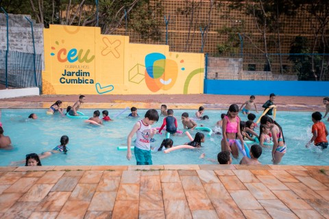 Prefeitura de Guarulhos abre piscinas dos CEUs para a população neste sábado