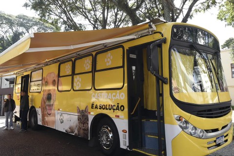 Parceria entre Prefeitura e ONG disponibiliza atendimento veterinário gratuito na Praça Getúlio Vargas