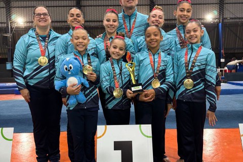 Ginástica de Guarulhos dá espetáculo e conquista o título geral nos Jogos da Juventude